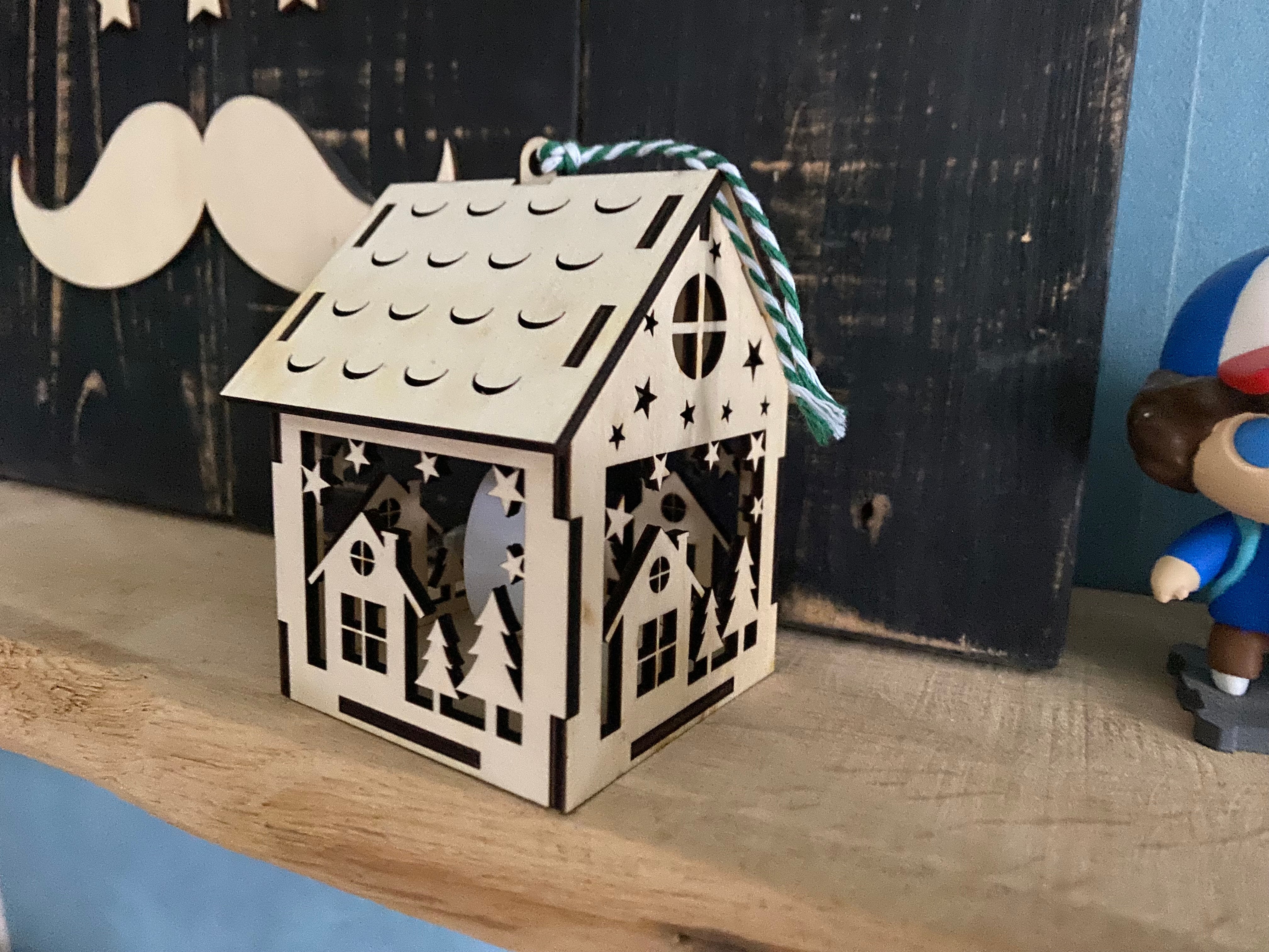 Maisonnette lumineuse - Noël - promo