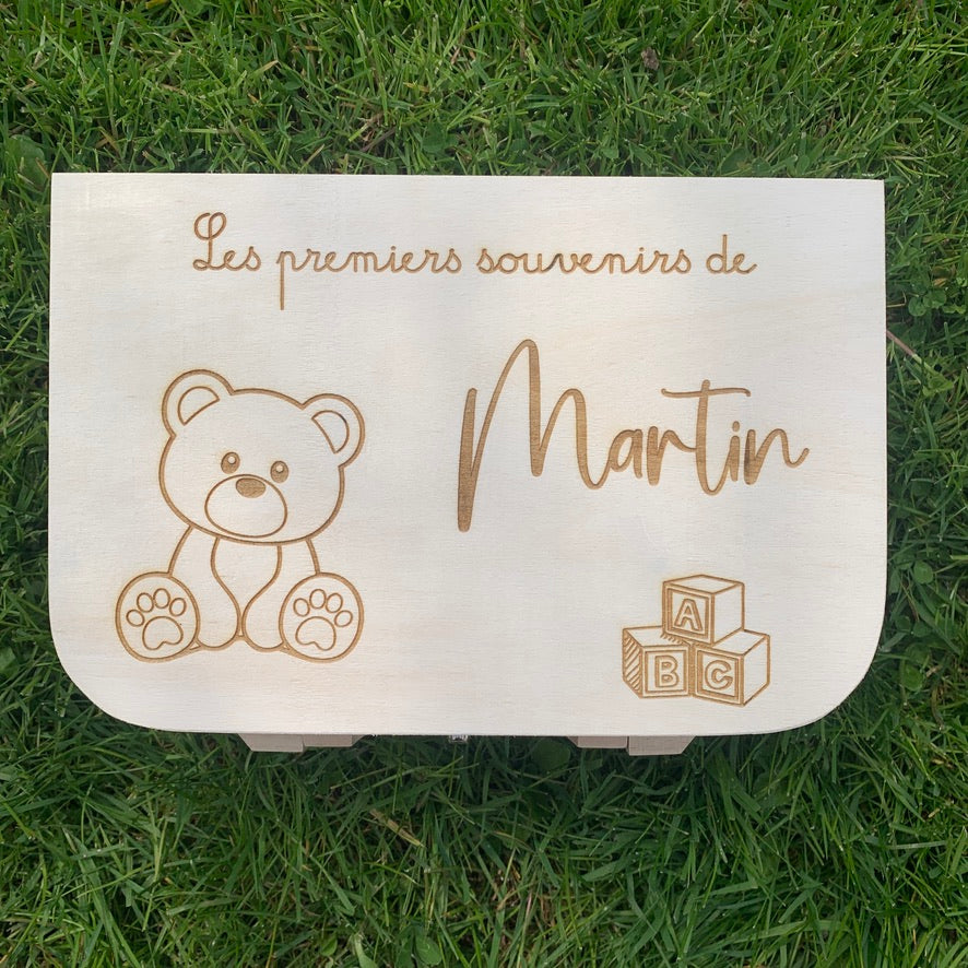 Valise souvenirs - Ours