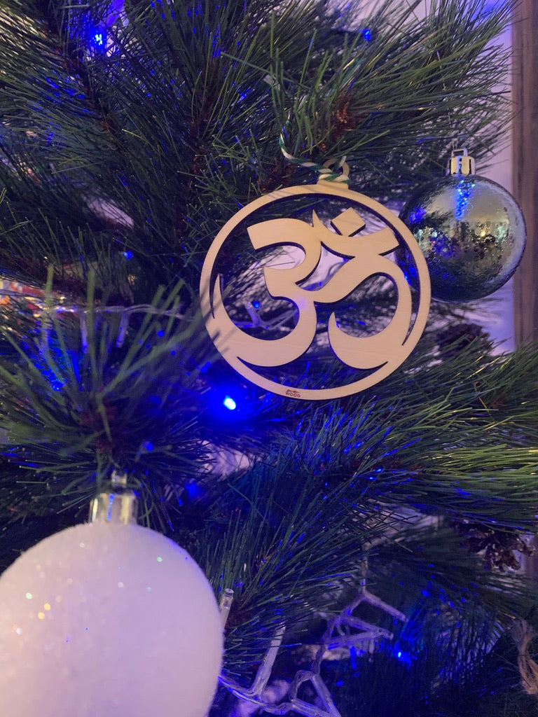 Boule de noël - Fleur de vie - Zen