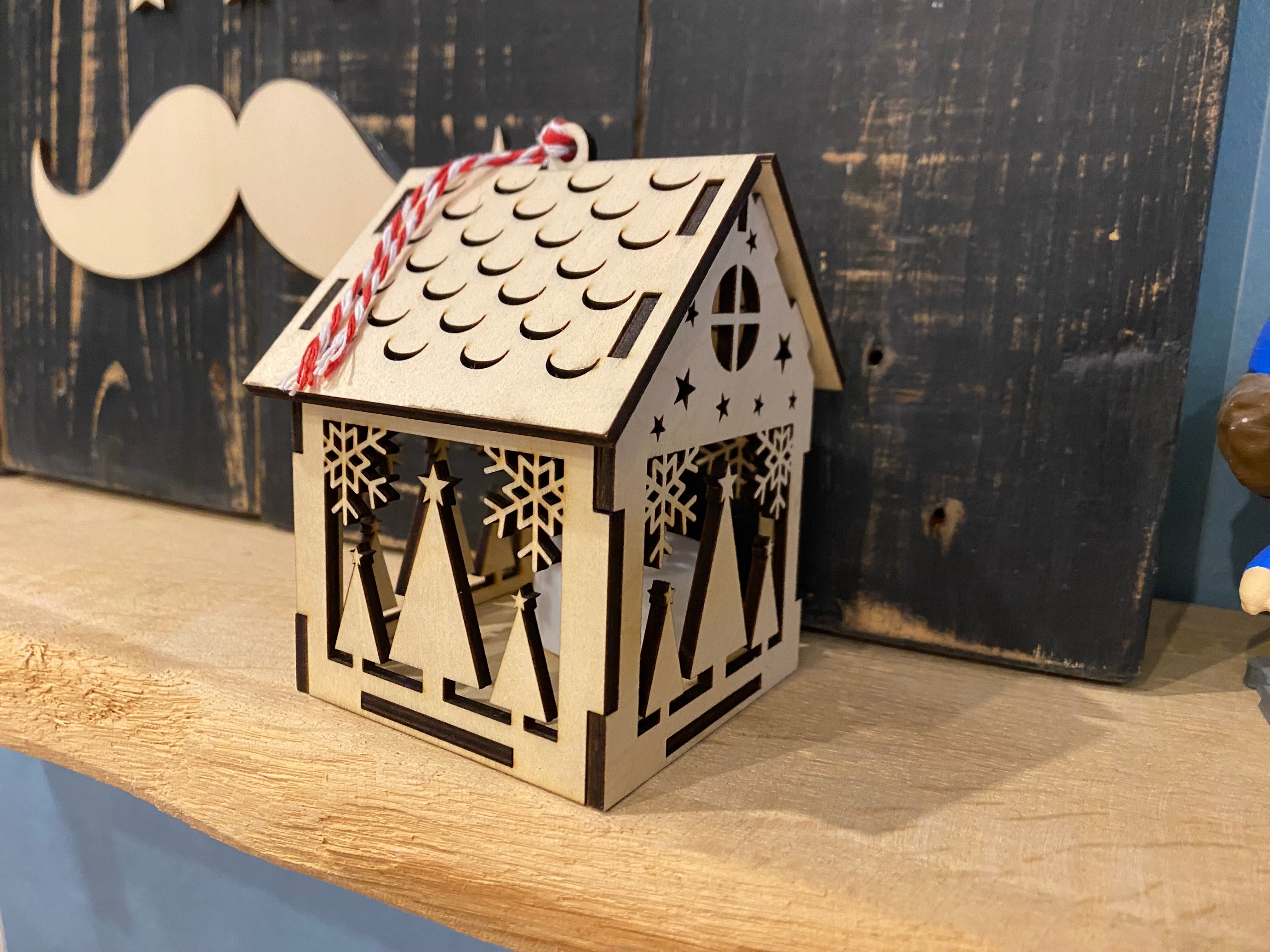 Maisonnette lumineuse - Noël - promo