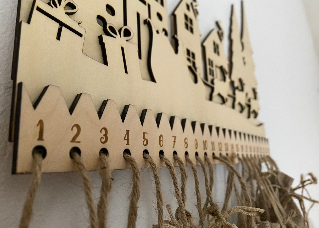 Calendrier de l'avent - En bois - Découpe laser - MMWood