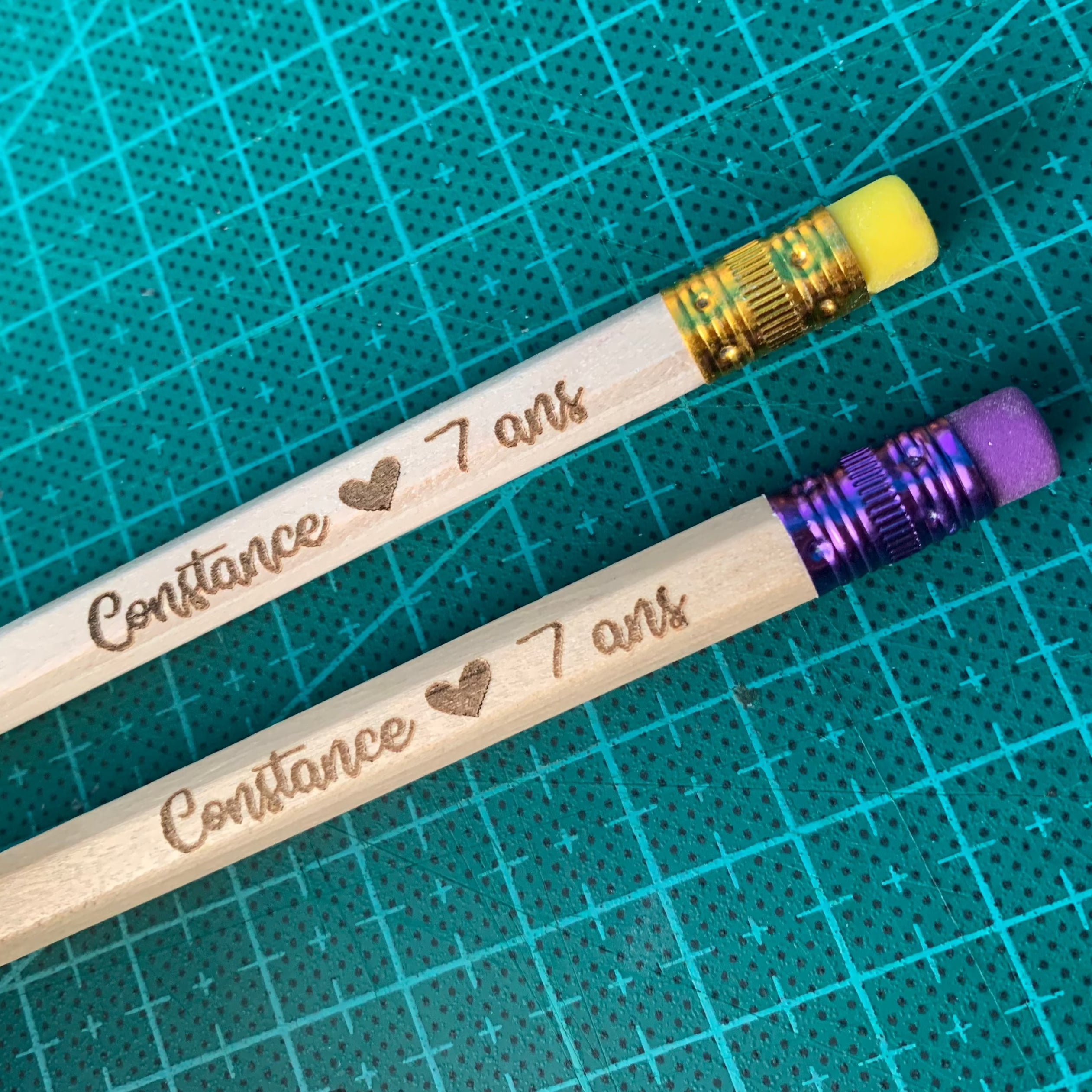 Crayons personnalisés