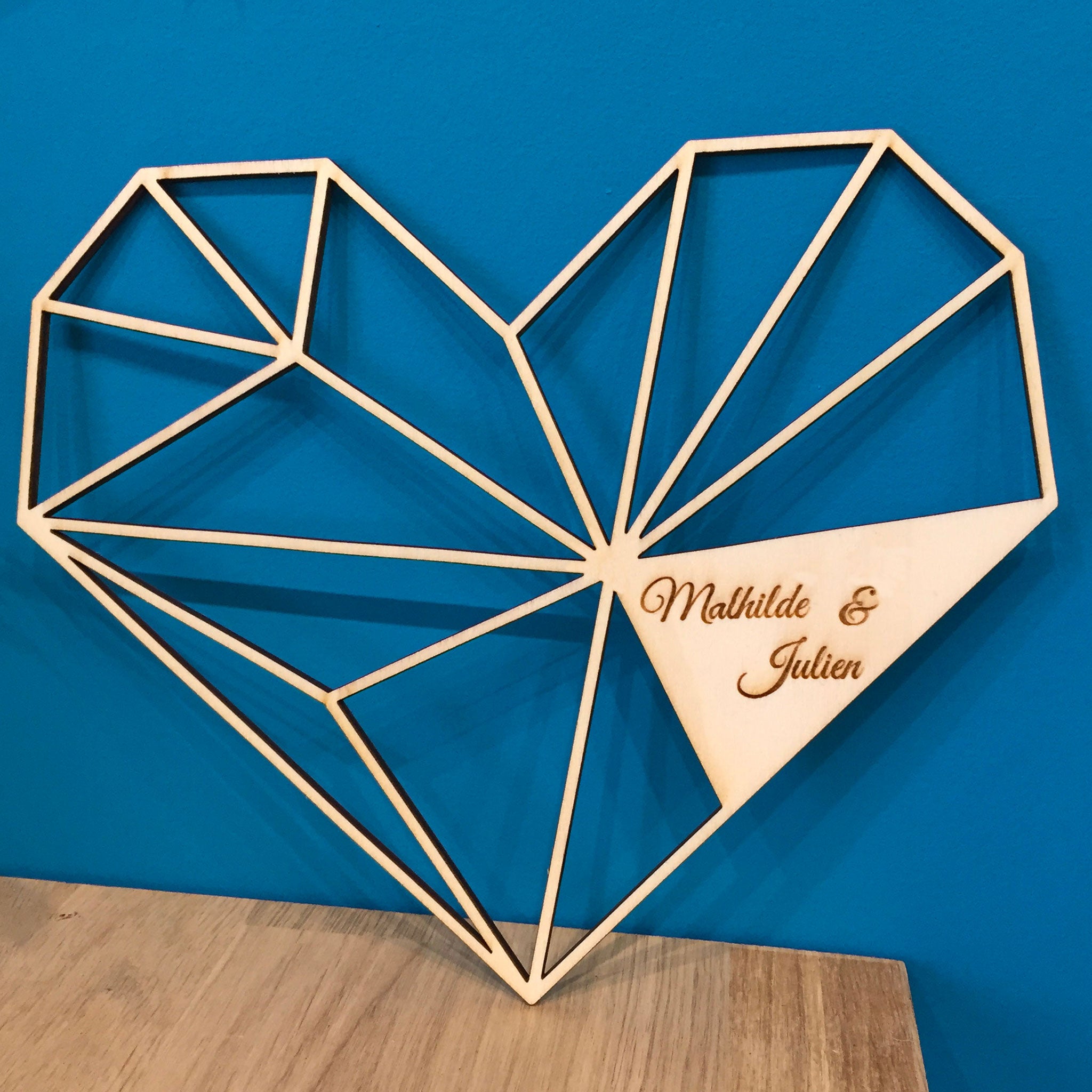 Décoration murale origami