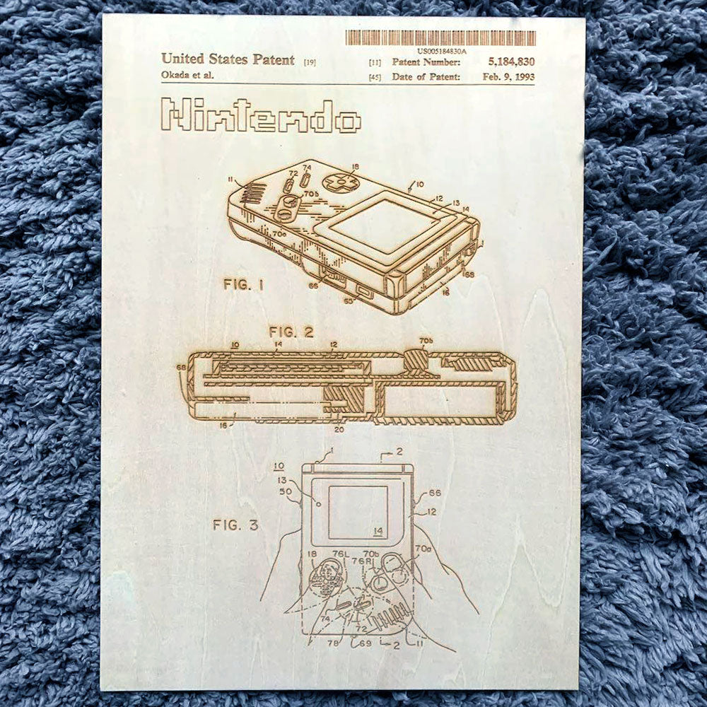 Game boy - Brevet