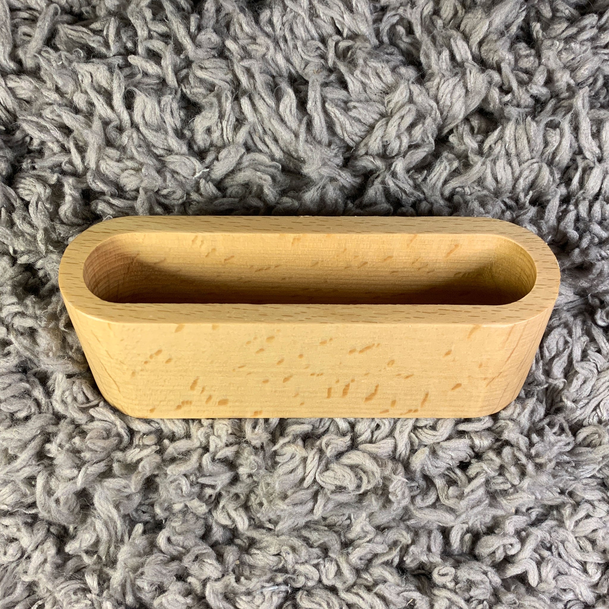 Porte-carte personnalisé en bois
