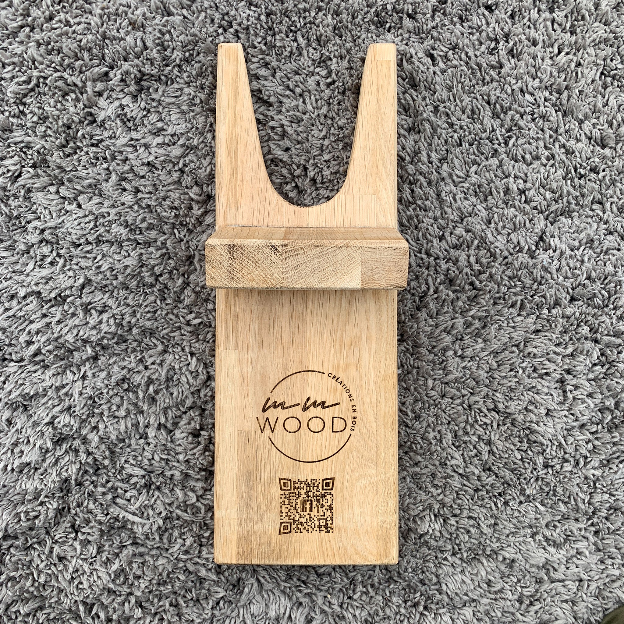 Enlève-bottes en bois personnalisé