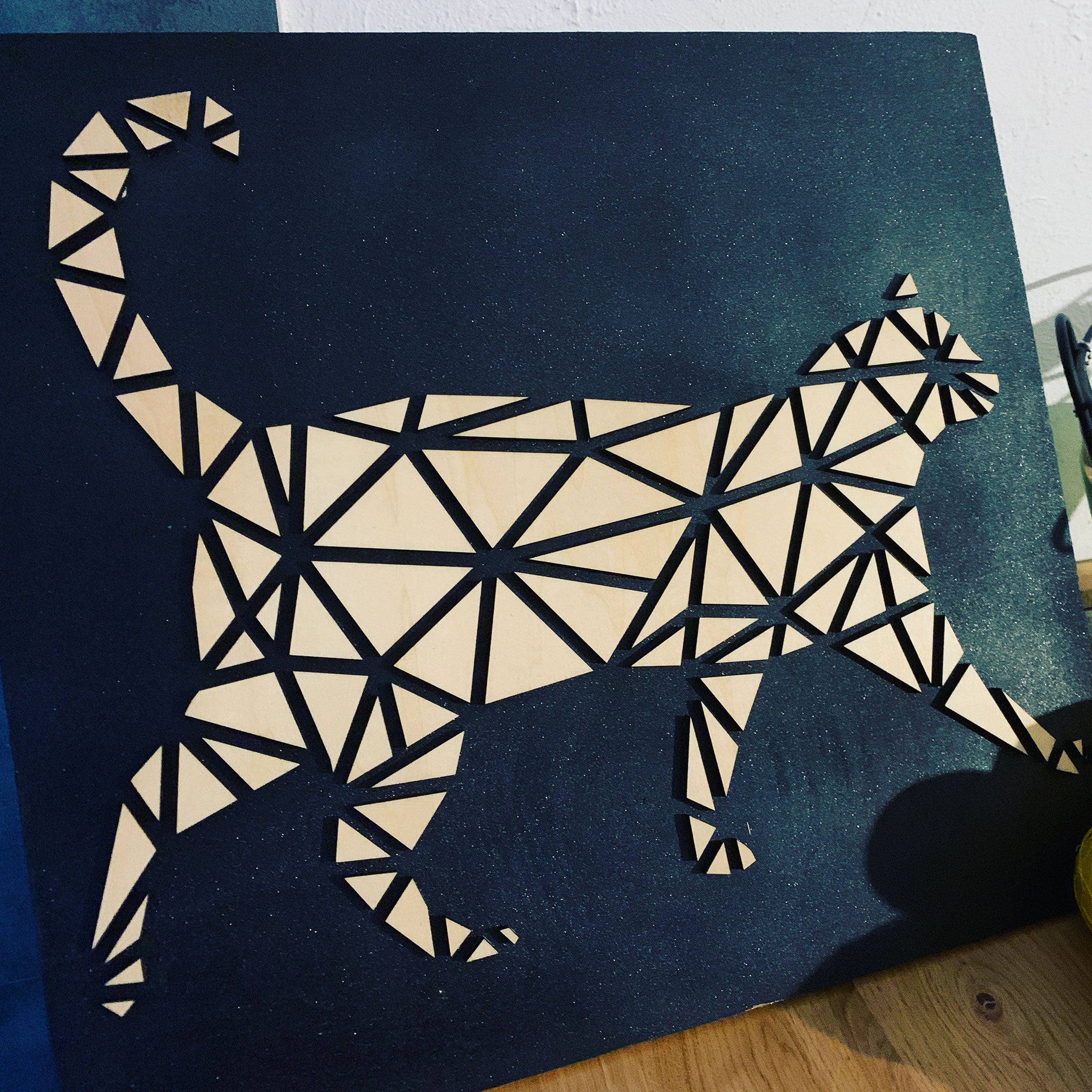 Décoration murale origami