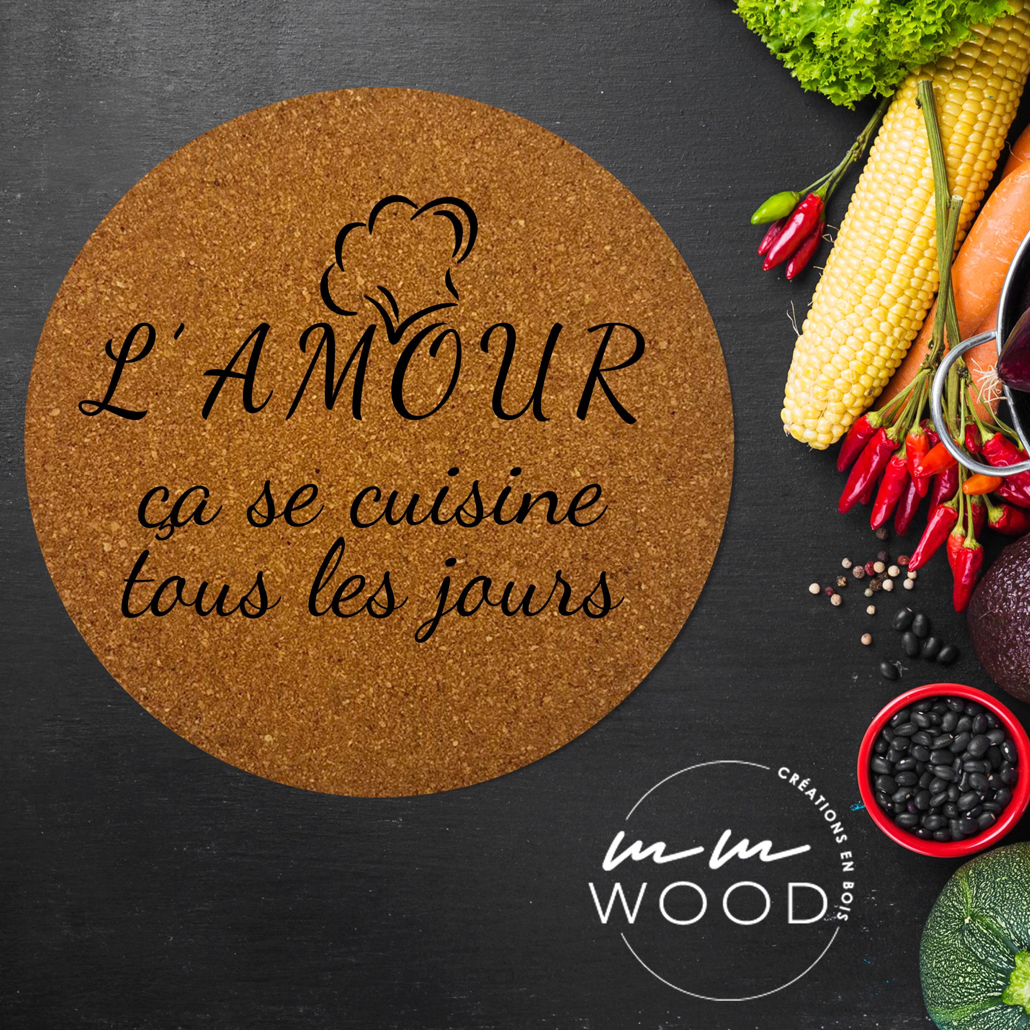 Dessous de plat sans personnalisation