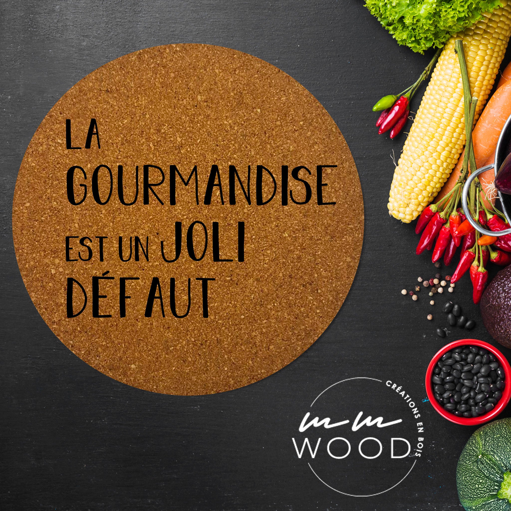 Dessous de plat sans personnalisation