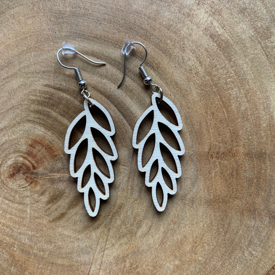 Boucles d'oreilles - Longue feuille2