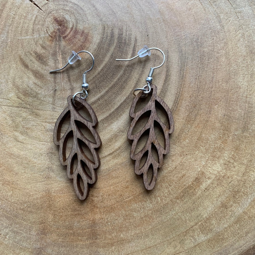 Boucles d'oreilles - Longue feuille2