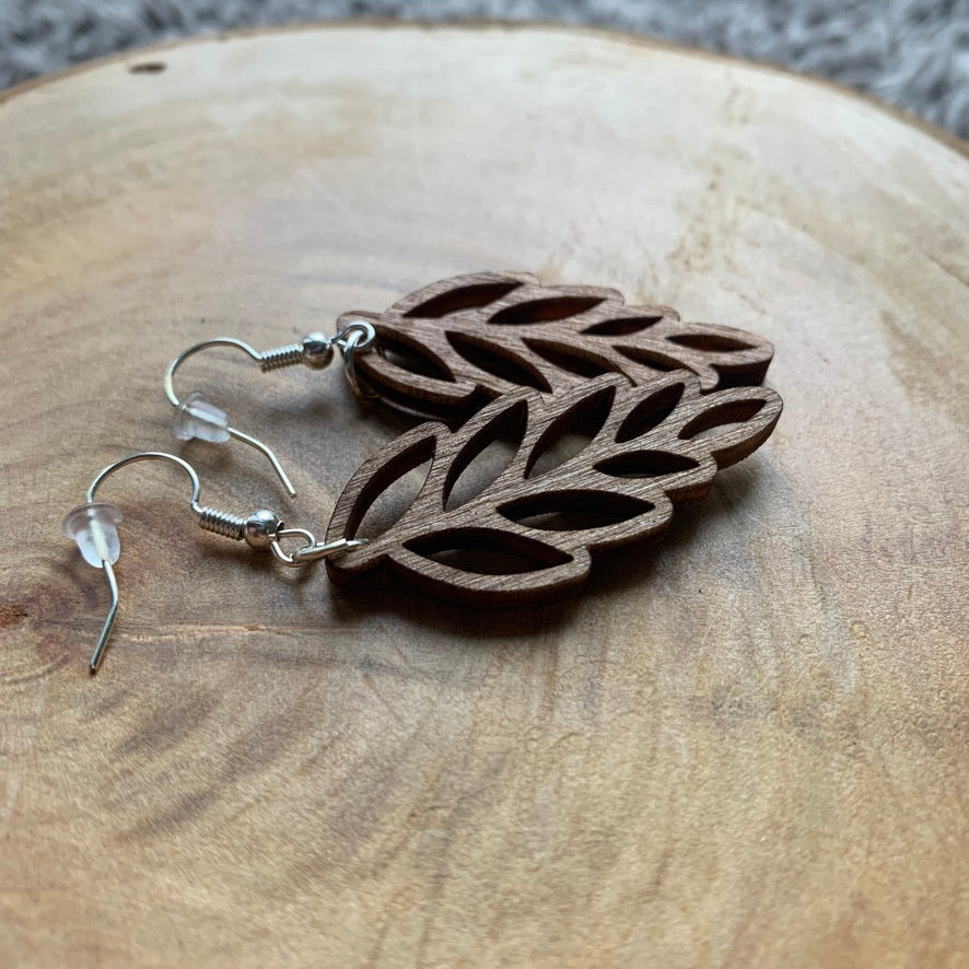 Boucles d'oreilles - Longue feuille2