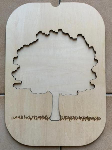 Plaques Ikea - Trofast - Montessori - montesorri - MMWOOD - Bois - Découpe laser - Arbre