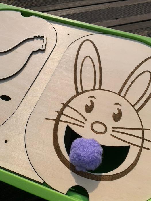 Plaques Ikea - Trofast - Montessori - montesorri - MMWOOD - Bois - Découpe laser - Lapin
